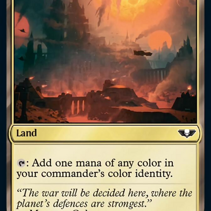 Command Tower (272) (Surge Foil) [Warhammer 40,000]