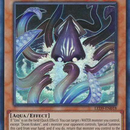 Doom Kraken [LED9-EN018] Super Rare