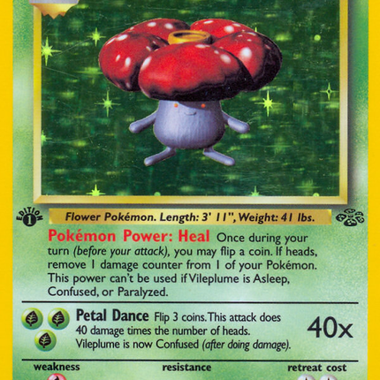 Vileplume (15/64) [Jungle 1st Edition]