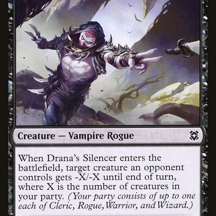 Drana's Silencer [Zendikar Rising]