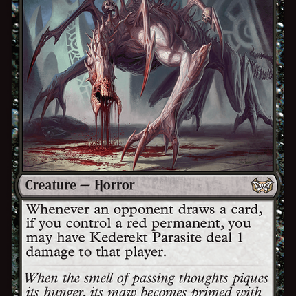 Kederekt Parasite [Duskmourn: House of Horror Commander]