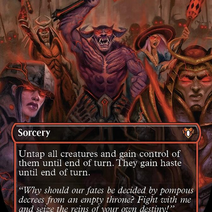 Insurrection (Borderless Alternate Art) [Commander Masters]
