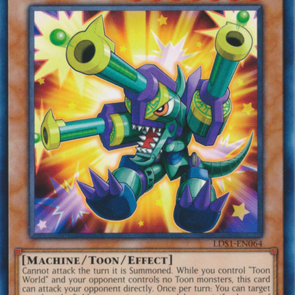 Toon Barrel Dragon [LDS1-EN064] Common