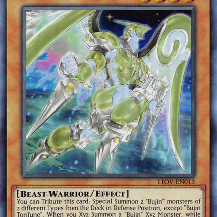 Bujin Torifune [LIOV-EN013] Super Rare