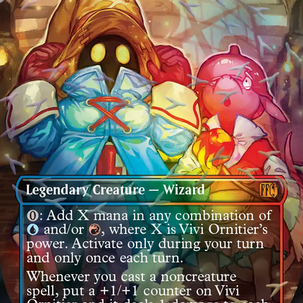 Vivi Ornitier (Borderless) (Chocobo Track Foil) [FINAL FANTASY]