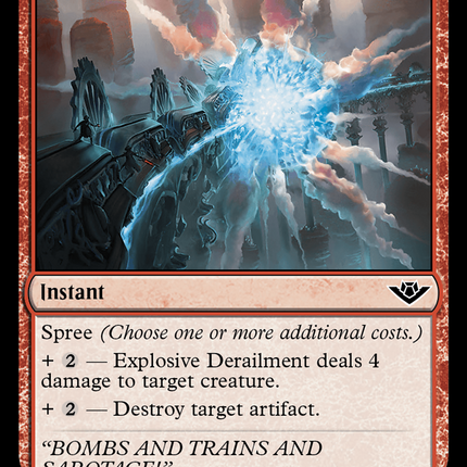 Explosive Derailment [Outlaws of Thunder Junction]