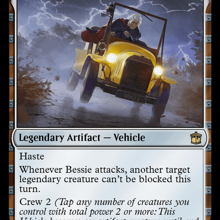 Bessie, the Doctor's Roadster (Surge Foil) [Doctor Who]