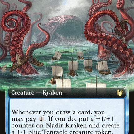 Nadir Kraken (Extended Art) [Theros Beyond Death]
