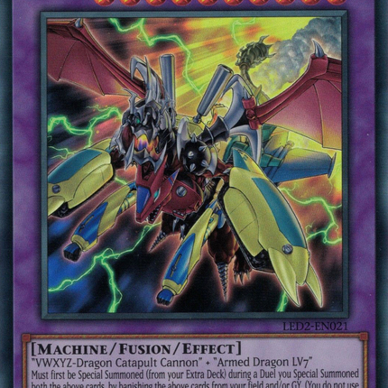 Armed Dragon Catapult Cannon [LED2-EN021] Super Rare