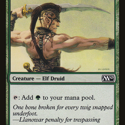 Llanowar Elves [Magic 2010]