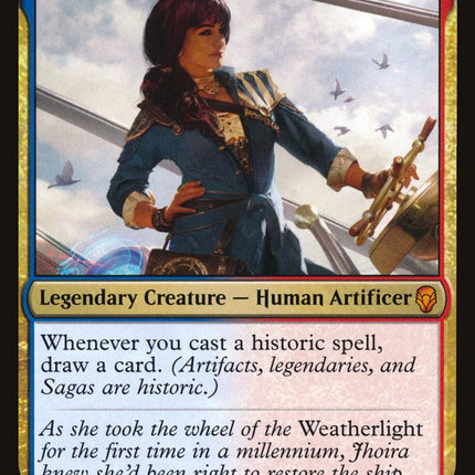 Jhoira, Weatherlight Captain [Dominaria]