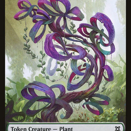 Angel Warrior // Plant Double-Sided Token [Zendikar Rising Tokens]