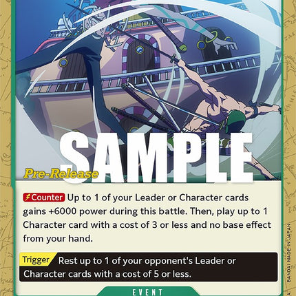 Three Sword Style Oni Giri [Paramount War Pre-Release Cards]
