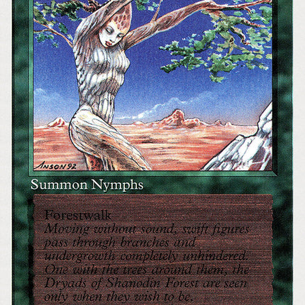 Shanodin Dryads [Summer Magic / Edgar]