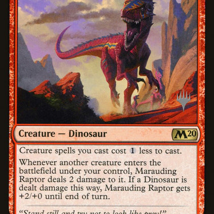 Marauding Raptor (Promo Pack) [Core Set 2020 Promos]