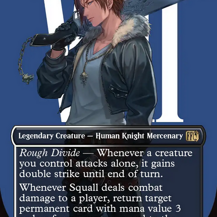 Squall, SeeD Mercenary (Borderless) [FINAL FANTASY]