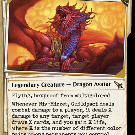 Niv-Mizzet, Guildpact (Showcase) (368) [Murders at Karlov Manor]