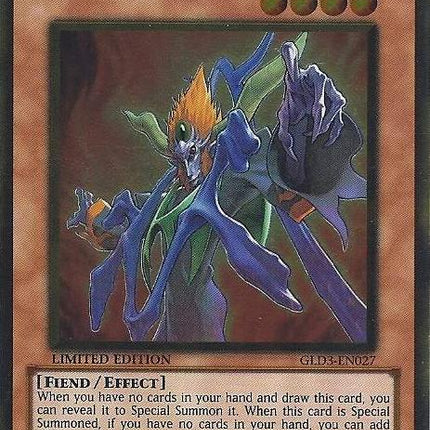 Infernity Archfiend [GLD3-EN027] Gold Rare