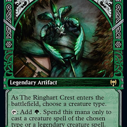 Kolvori, God of Kinship // The Ringhart Crest (Showcase) [Kaldheim]