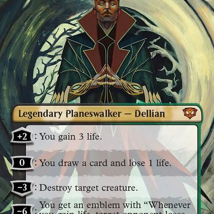 Professor Dellian Fel (Borderless) [Secrets of Strixhaven]