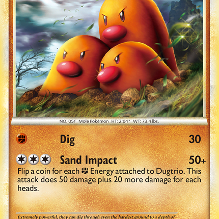 Dugtrio (19/102) [HeartGold & SoulSilver: Triumphant]