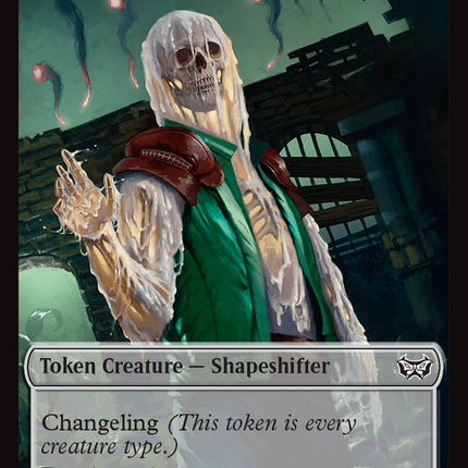 Insect (0011) // Shapeshifter Double-Sided Token [Duskmourn: House of Horror Commander Tokens]