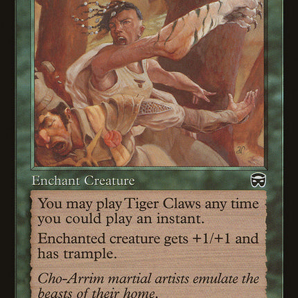 Tiger Claws [Mercadian Masques]