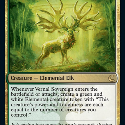 Vernal Sovereign [Ravnica: Clue Edition]