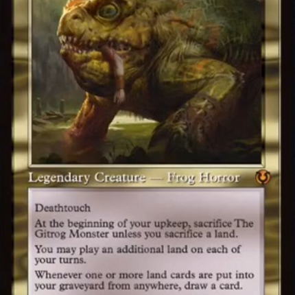 The Gitrog Monster (Retro Frame) [Innistrad Remastered]