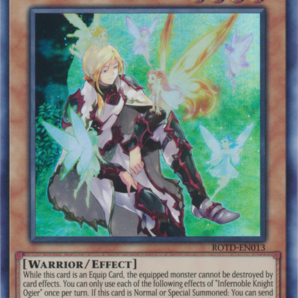 Infernoble Knight Ogier [ROTD-EN013] Super Rare