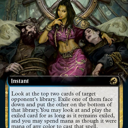 Siphon Insight (Extended Art) [Innistrad: Midnight Hunt]