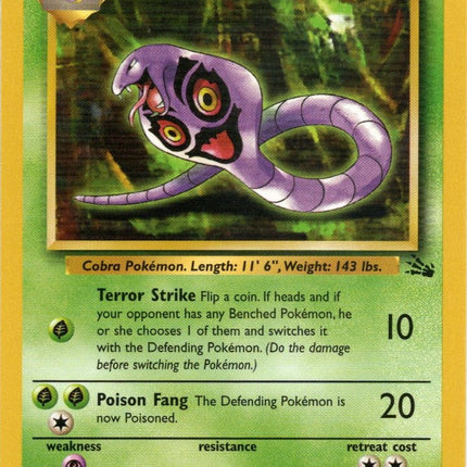 Arbok (31/62) [Fossil Unlimited]