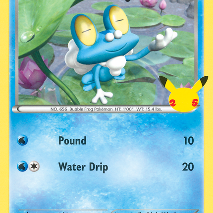 Froakie (22/25) [McDonald's 25th Anniversary]