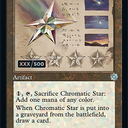 Chromatic Star (Retro Schematic) (Serialized) [The Brothers' War Retro Artifacts]