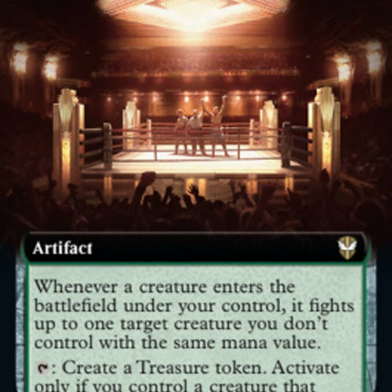Boxing Ring (Extended Art) [Streets of New Capenna Commander]