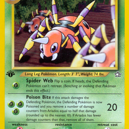 Ariados (27/111) [Neo Genesis 1st Edition]
