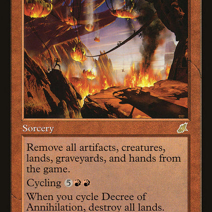 Decree of Annihilation [Scourge]