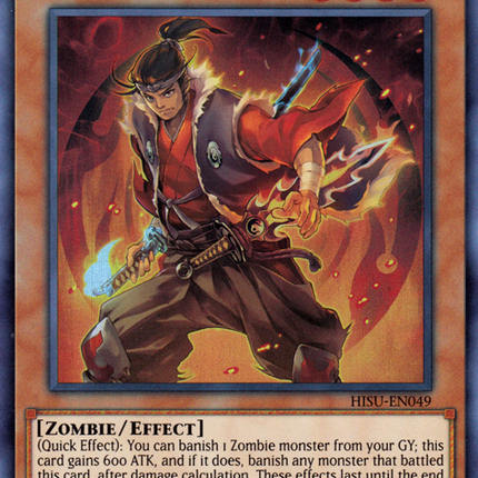 Shiranui Samurai [HISU-EN049] Super Rare