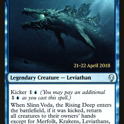 Slinn Voda, the Rising Deep [Dominaria Prerelease Promos]