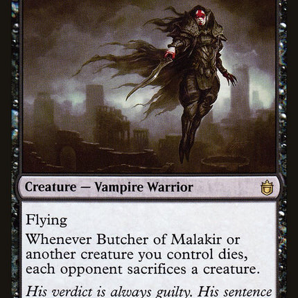 Butcher of Malakir [Commander Anthology]