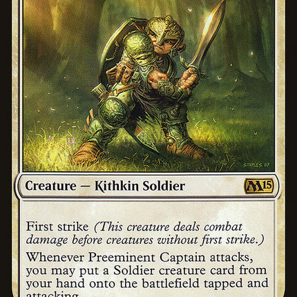 Preeminent Captain [Magic 2015]