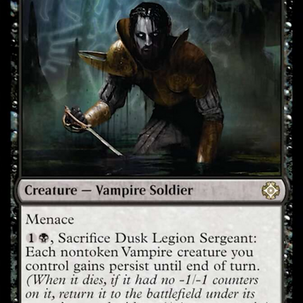 Dusk Legion Sergeant [The Lost Caverns of Ixalan Commander]