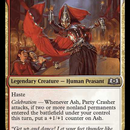Ash, Party Crasher [Wilds of Eldraine]