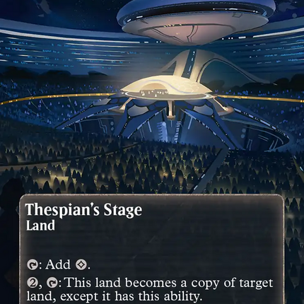 Thespian's Stage (0089) (Borderless) [Edge of Eternities: Stellar Sights]
