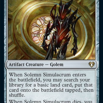 Solemn Simulacrum [Commander Masters]