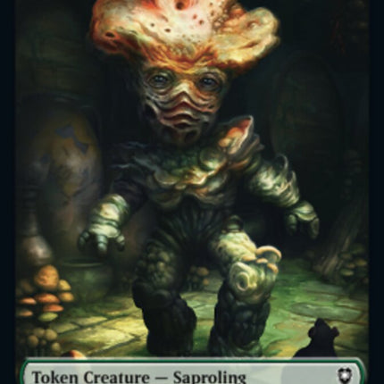 Saproling Token [Commander Legends: Battle for Baldur's Gate Tokens]