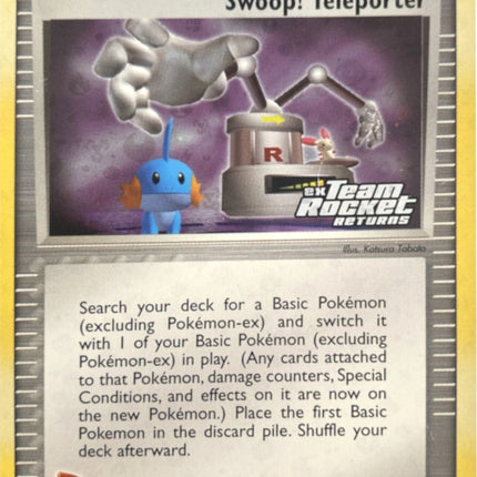 Swoop! Teleporter (92/109) (Stamped) [EX: Team Rocket Returns]