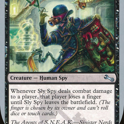 Sly Spy ("Sinister Nerds Eliminating All Knowledge") [Unstable]