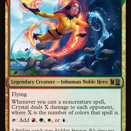 Crystal, Inhuman Princess (Surge Foil) [Marvel Super Heroes Commander]