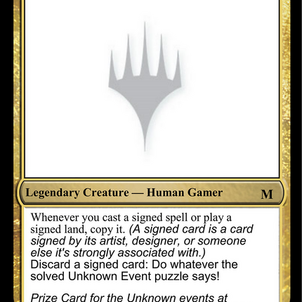 The Collector [Unknown Event]